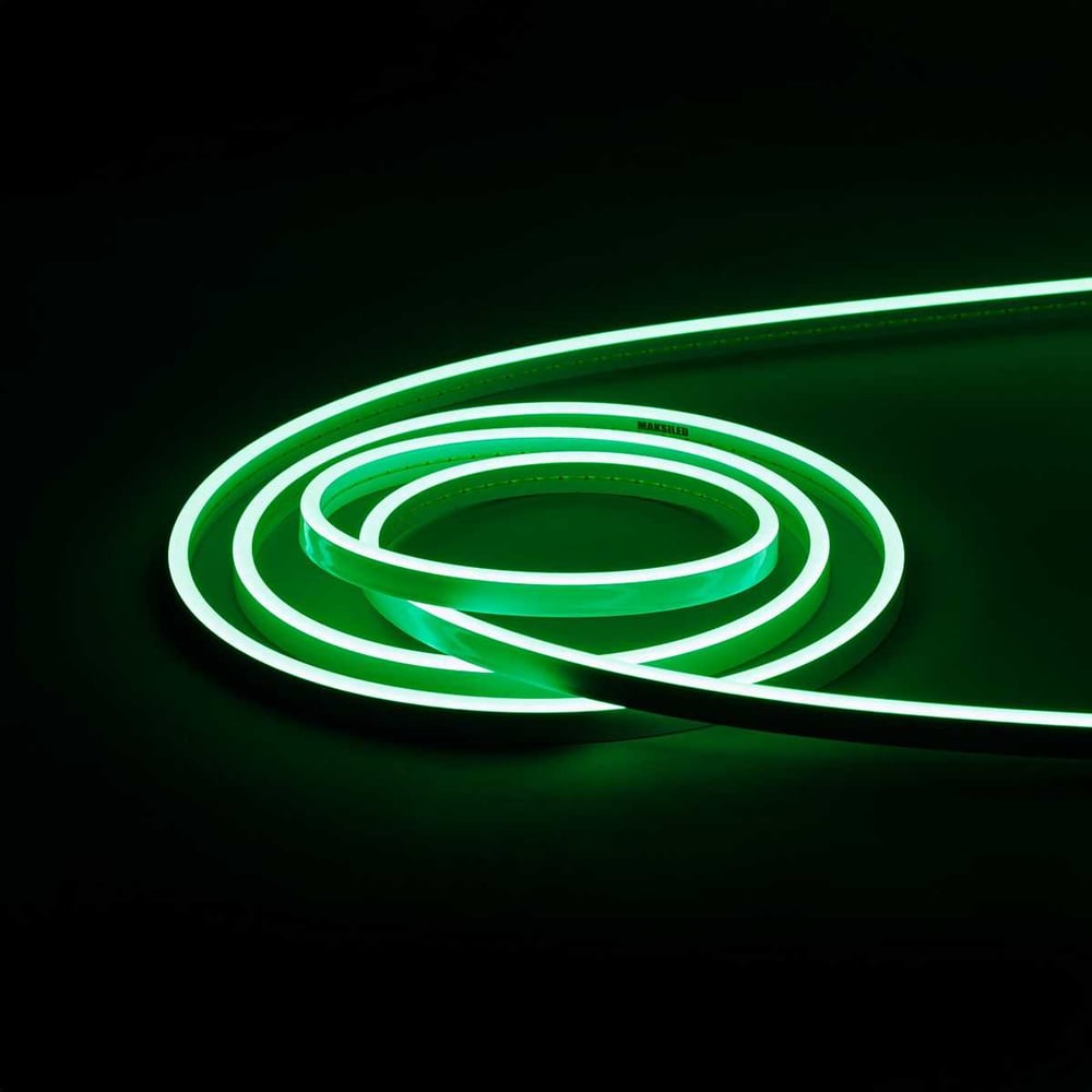 Изображение товара Гибкий неон MAKSILED 5 м 10Вт 24В зеленый