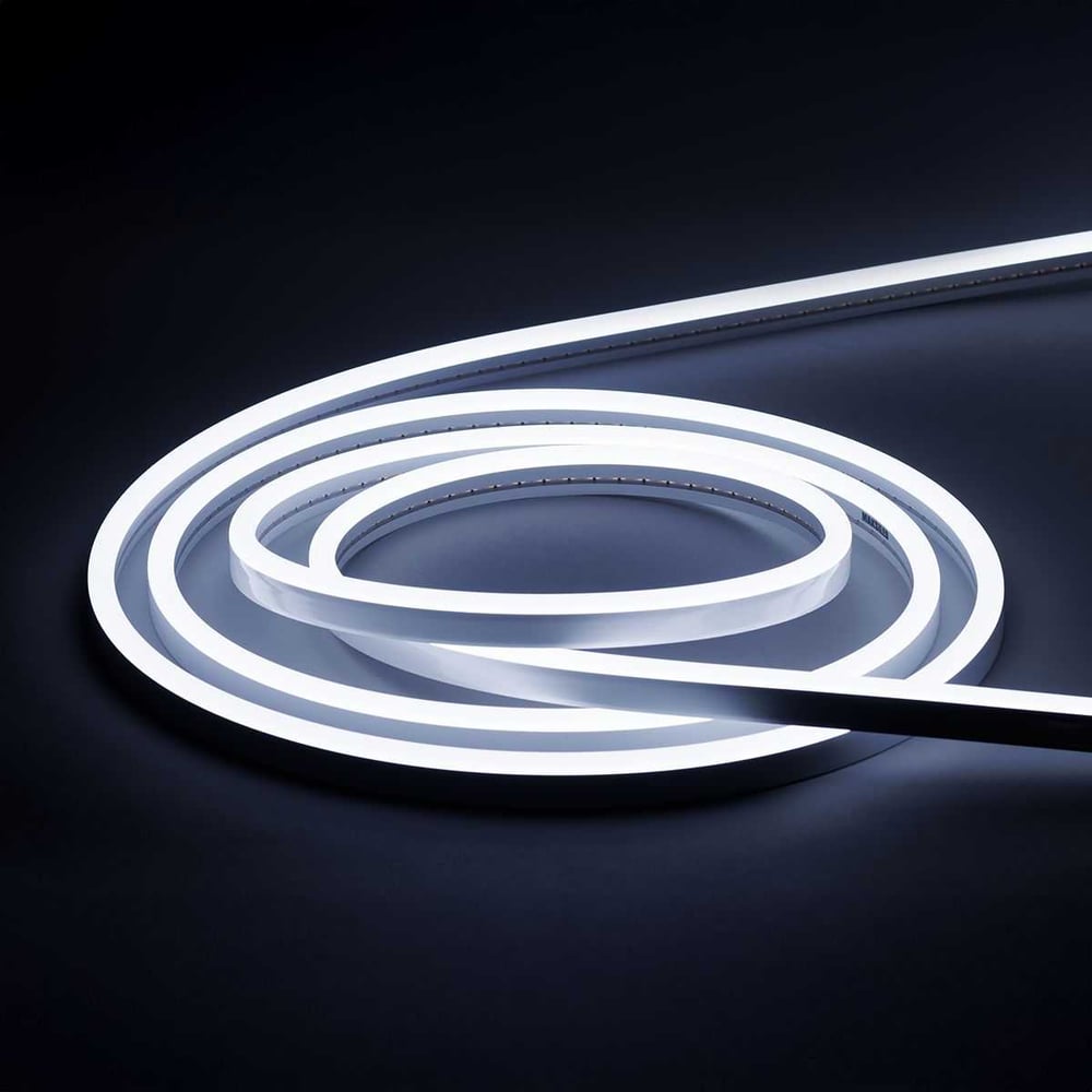 Изображение товара Гибкий неон MAKSILED 5 м, 10Вт/м, 24В, холодный белый