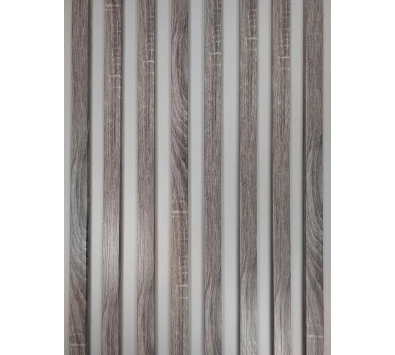 Изображение товара Рейка Artiva 40x16x2750 мм, МДФ, экошпон, дуб рейн, 00-00085885