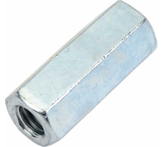 Изображение товара Удлиненная гайка ЦКИ DIN 6334, М6х25, Ц, SW 10, уп. 50 шт. 64133