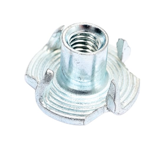 Изображение товара Мебельная забивная гайка ЦКИ DIN 1624, М4, Ц, уп. 200 шт. 61936