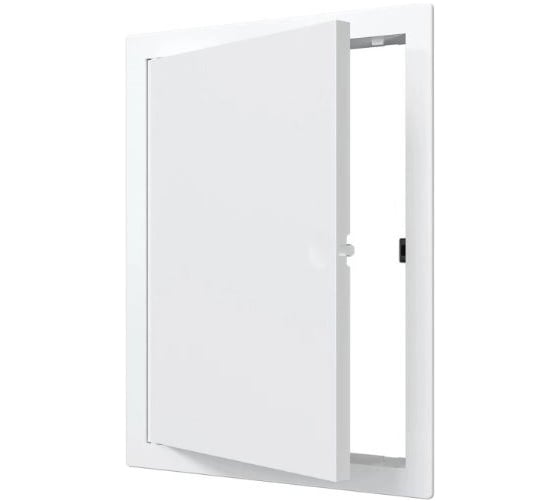 Изображение товара Лючок пластиковый ООО ПКФ Сварком LN с нажимным замком, белый (L1520N), 150х200 s066986