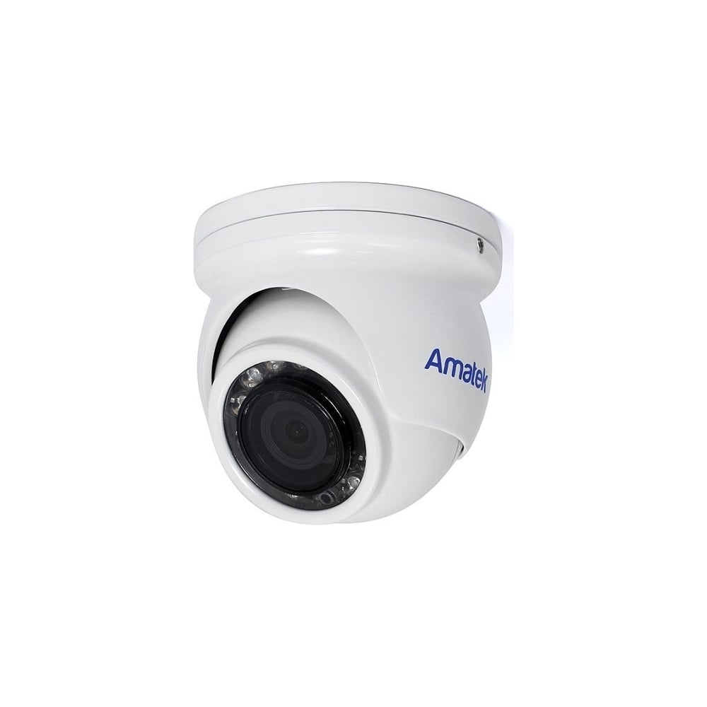 Мультиформатная купольная видеокамера Amatek купольная поворотная мультиформатная видеокамера amatek