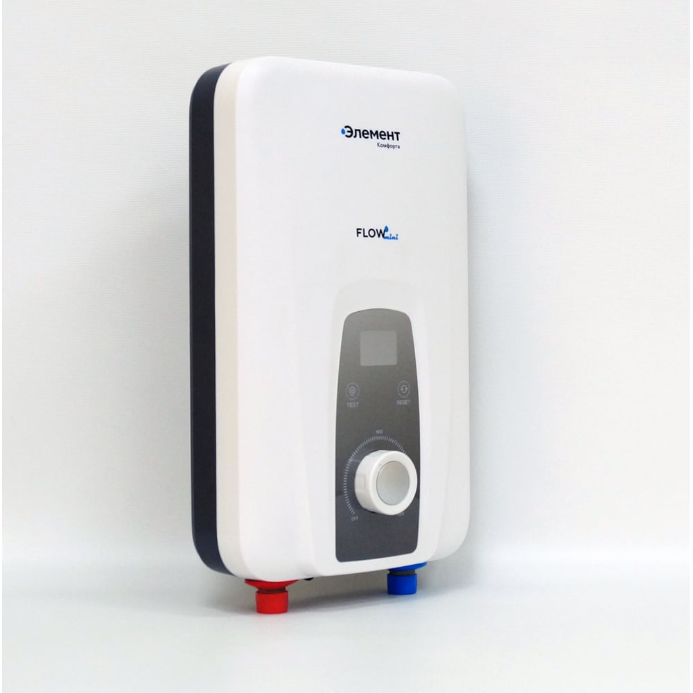 Изображение товара Водонагреватель проточный Элемент комфорта FLOW MINI 4,5кВт-1ф ECFM004