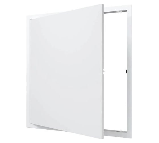 Изображение товара Лючок пластиковый ООО ПКФ Сварком LN с нажимным замком, белый (L4040N), 400х400 s066996