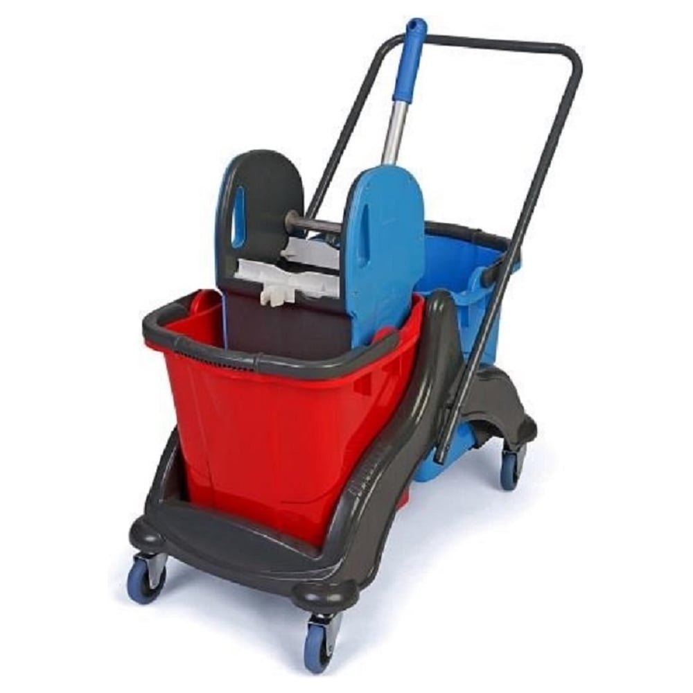 Изображение товара Тележка ACG 2x25 л с отжимом, база пластик 1028096
