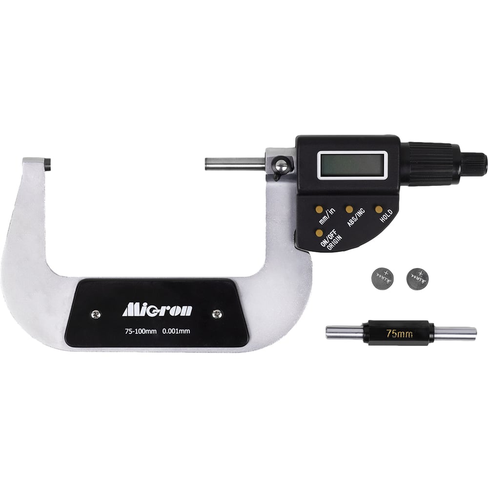 Изображение товара Микрометр Micron МКЦ-100 0,001 мм IP54 профессиональный измерительный инструмент