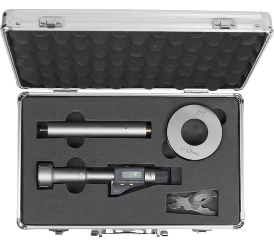 Изображение товара Нутромер микрометрический ЧИЗ 3-точечный эл. 40-50 0.001 ук 116280