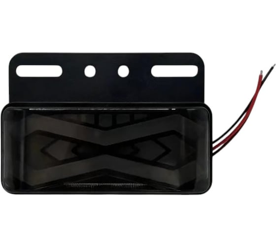 Изображение товара Cветодиодный габаритный фонарь с линзой Крал боковой (белый + красный + желтый) 12/24в 6974