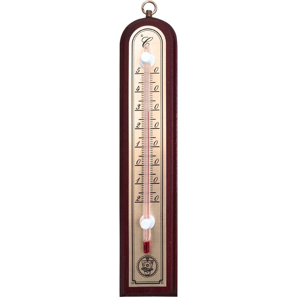 Комнатный термометр GARDEN SHOW термометр комнатный спиртовой коричневый