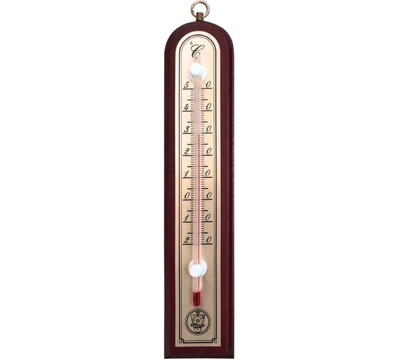 Изображение товара Комнатный термометр GARDEN SHOW красное дерево УТ12517