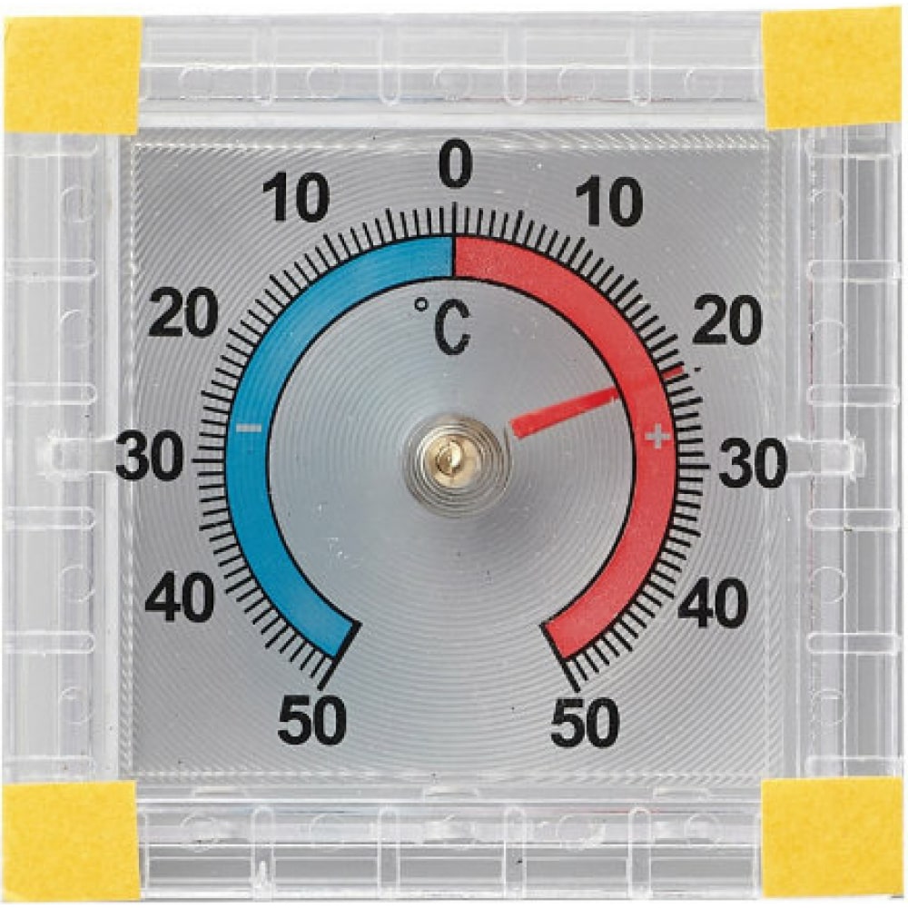 Квадратный оконный биметаллический термометр GARDEN SHOW термометр оконный стандарт