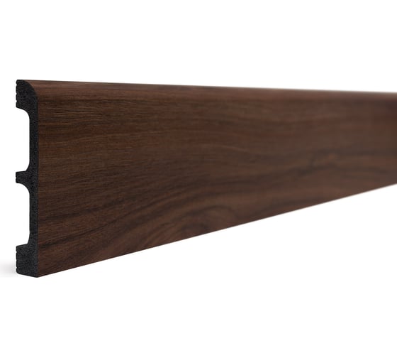 Изображение товара Плинтус напольный ударопрочный влагостойкий (дуб тобакко; 80Х13Х2400 мм) Decor-Dizayn 706-88SH