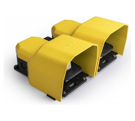 Изображение товара Педаль Emas двойная 1НО+1НЗ+1НО+1НЗ под аксесс., PDKA22BB10