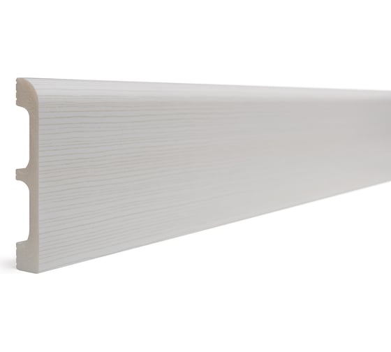 Изображение товара Плинтус напольный ударопрочный влагостойкий (капучино; 80Х13Х2400 мм) Decor-Dizayn 706-75