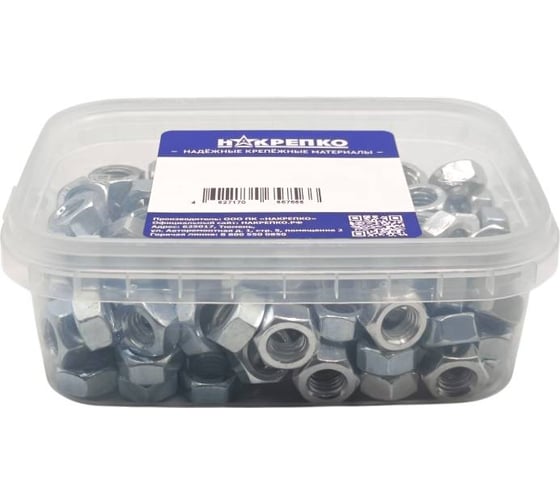 Изображение товара Гайка НАКРЕПКО М10 оцинк 50 шт. 202705