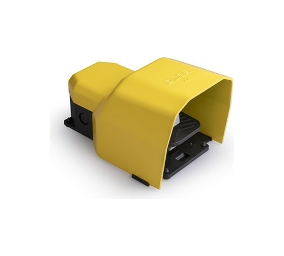 Изображение товара Педаль-выключатель Emas с защитной крышкой, две скорости 2x1НО+1НЗ, 250 В, 4 А PDKS11GX20