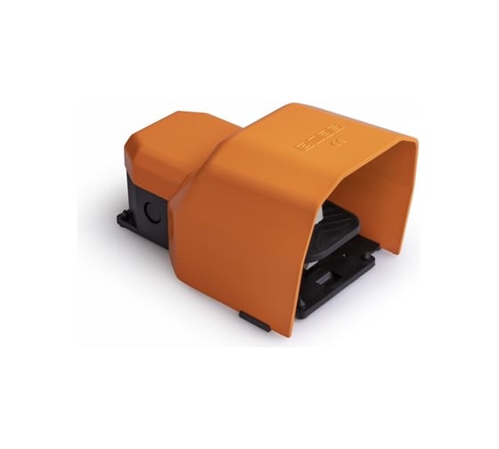 Изображение товара Педаль Emas с защитной крышкой 1НО+1НЗ оранжевая PDKS11BX10T