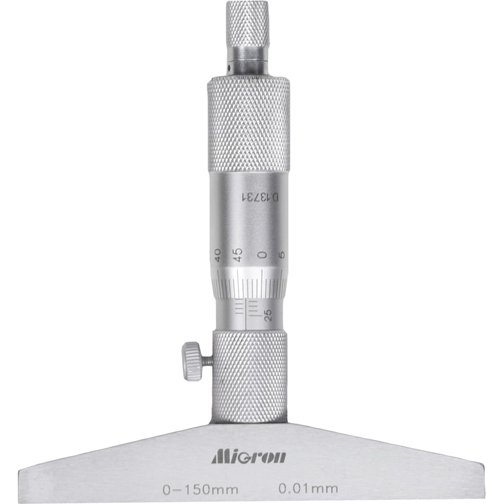 Изображение товара Глубиномер микрометрический Micron ГМ-150 0,01 ГРСИ профессиональный с поверкой