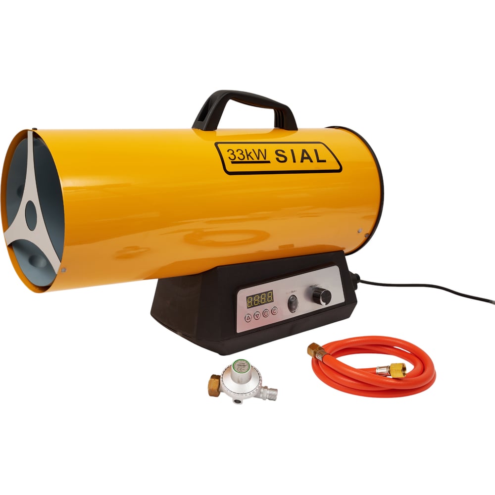 Изображение товара Тепловая газовая пушка SIAL Q33E 33 кВт для обогрева помещений