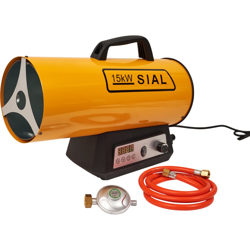 Изображение товара Тепловая газовая пушка SIAL Q15E 15 кВт для обогрева помещений