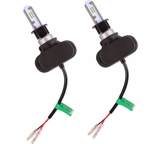 Изображение товара Комплект светодиодных ламп Крал H3-CSP Chip-4000LM 9V-32V 6500К 537 (из 2х) 4357