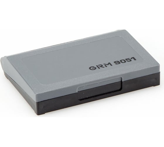 Изображение товара Подушка штемпельная офисная настольная GRM 9051, синяя, 50х90 мм (рабочая область 40х79 мм) 172768016