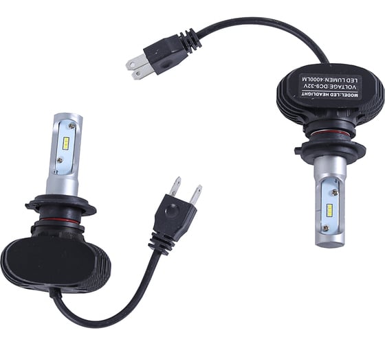 Изображение товара Комплект светодиодных ламп Крал H7-CSP Chip-4000LM 9V-032V 6500К 539 (из 2х) 4359