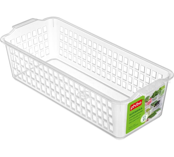 Изображение товара Универсальная корзинка Phibo 315х130х85 мм бесцветный 434216501