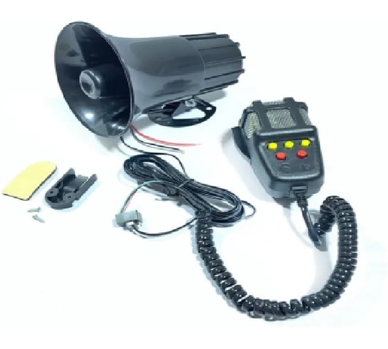 Изображение товара Крякалка на авто с громкоговорителем Крал СГУ 20 W 12В 7 тонов 6686