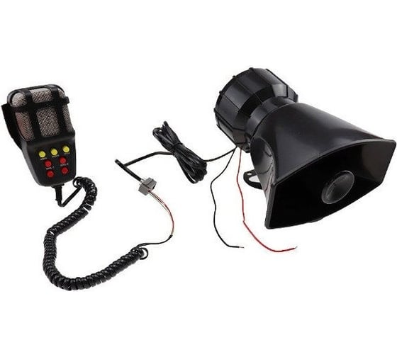 Изображение товара Крякалка на авто с громкоговорителем Крал СГУ квадратное 20 W 12В 7 тонов 6688