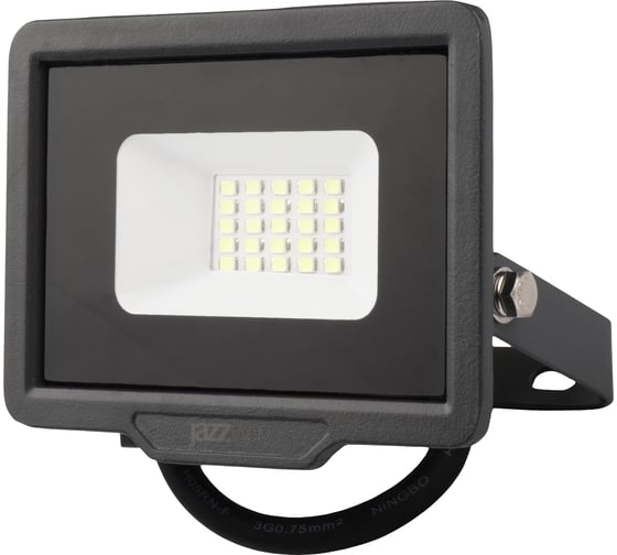 Изображение товара Прожектор светодиодный Jazzway PFL- C3 20Вт (compact) GREEN IP65 закаленное прозрачное стекло 5064652