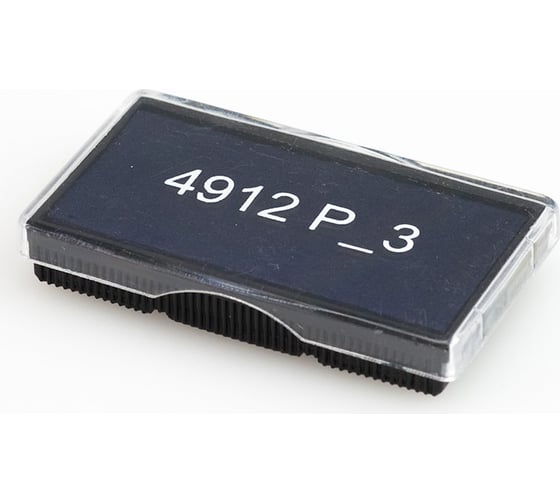 Изображение товара Офисная сменная штемпельная подушка GRM 4912-P3 синяя для 4912_P3 Trodat 4912 4952 4912/DB 1 шт 171000016