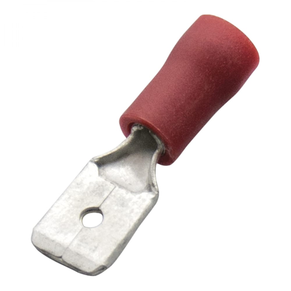 штекерный разъем полностью изолированный штекер rexant 4 мм 0 5 1 5 мм красный 08 0561 Плоский изолированный штекер HAUPA