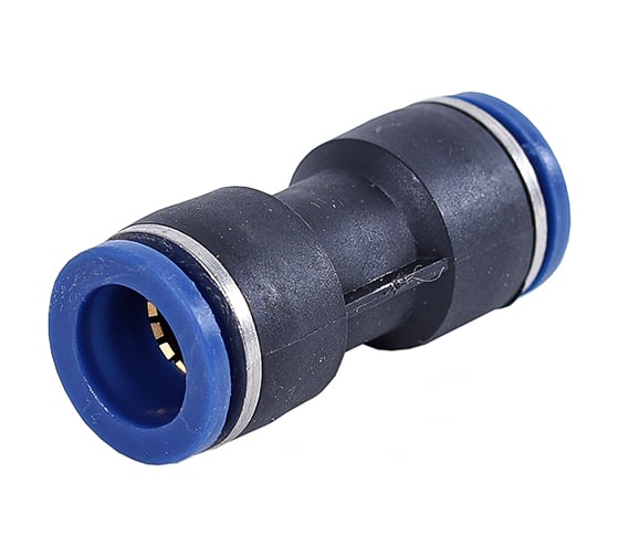 Изображение товара Соединитель трубки Крал ПВХ, полиамид d=14мм прямой (100 шт) 1383