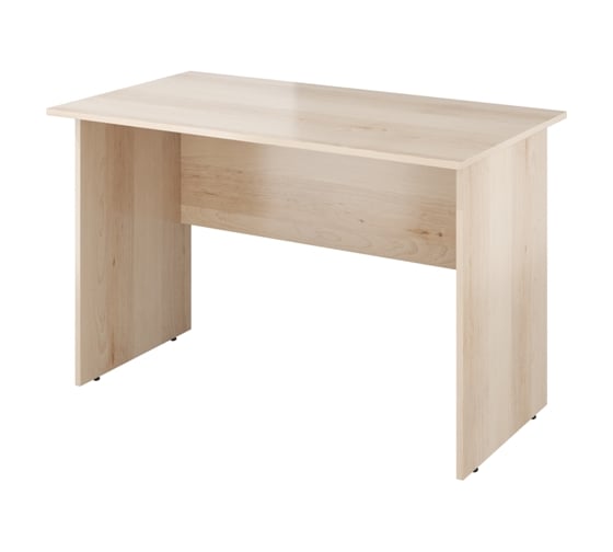 Изображение товара Стол Монолит Канцлер рабочий (1180x650x750) Бук артизан перламутровый39 КЦ01.39