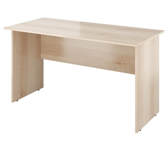 Изображение товара Стол Монолит Канцлер рабочий (1380x650x750) Бук артизан перламутровый39 КЦ02.39