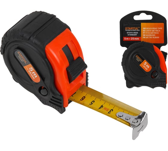 Изображение товара Рулетка STARTUL 5м/25мм STANDART ST3111-0525