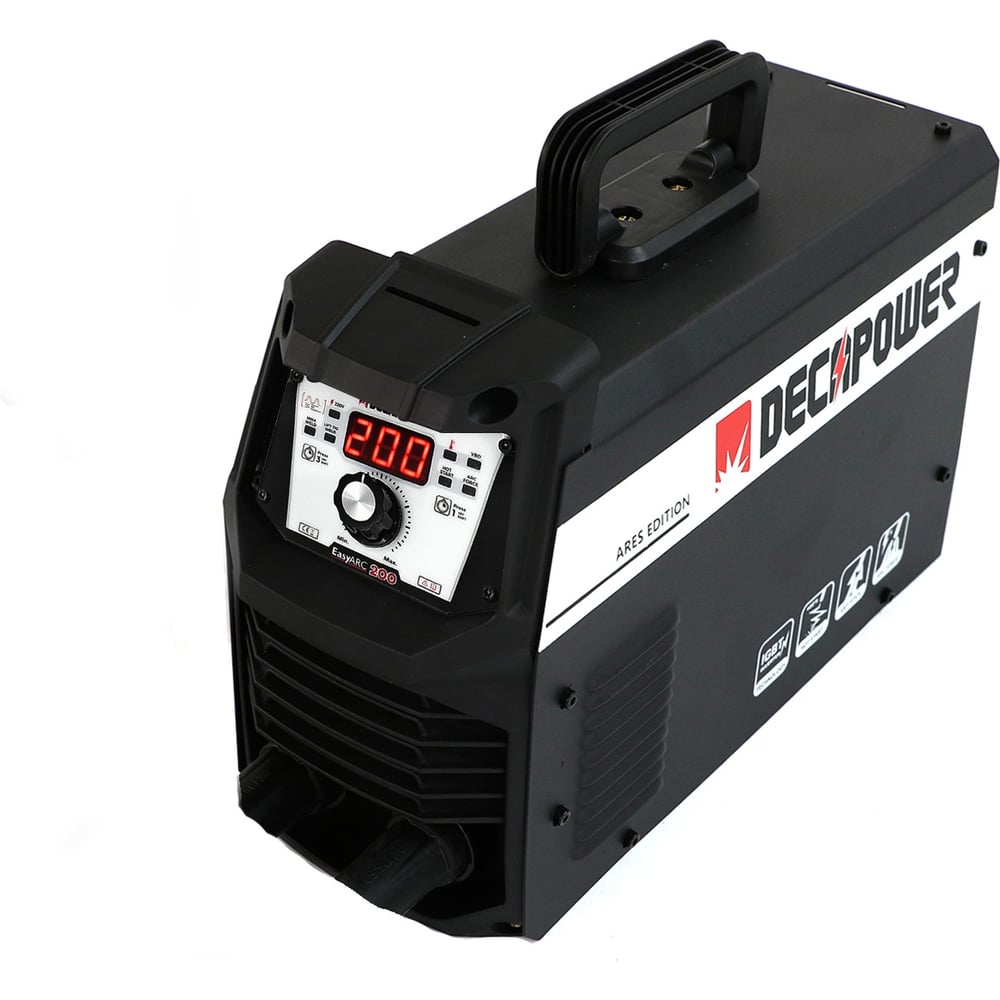 Изображение товара Инвертор DECAPOWER ММА EASYARC 200 EAS200 профессиональный сварочный аппарат
