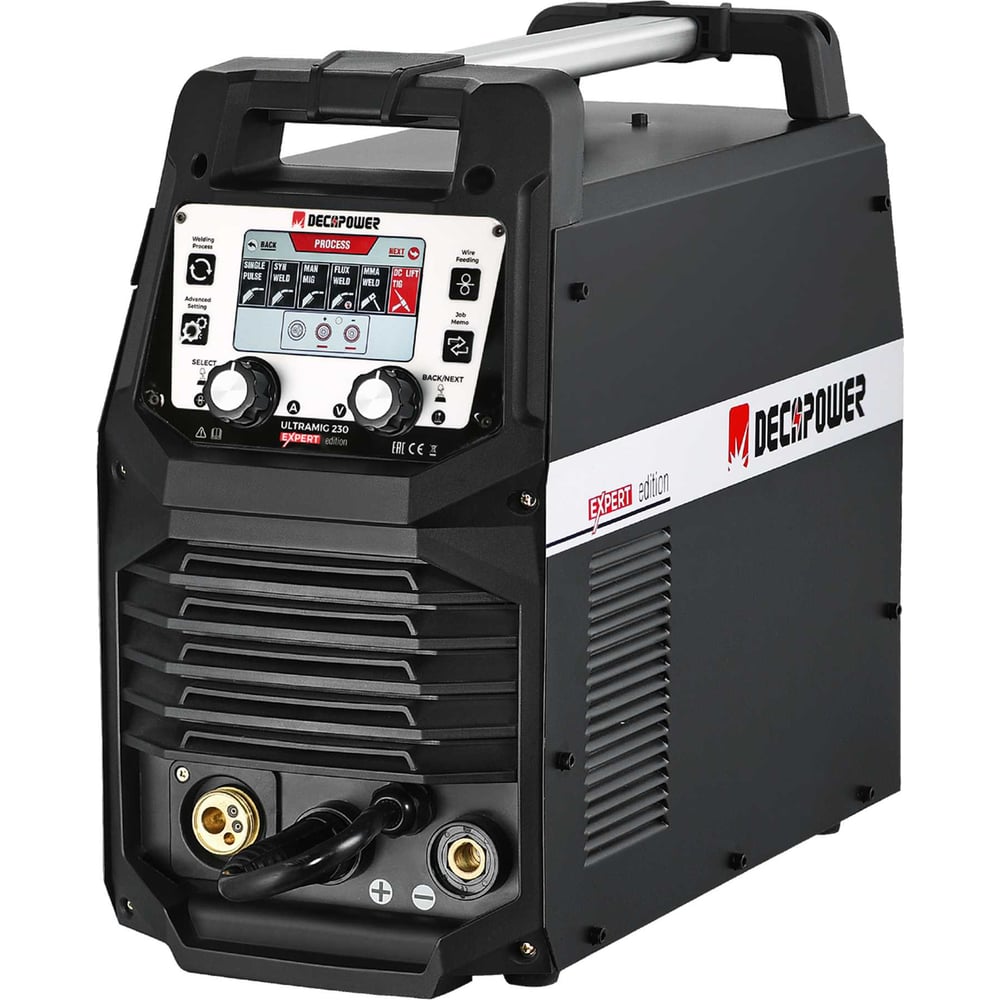 Изображение товара Сварочный полуавтомат DECAPOWER ULTRAMIG-230 EXPERT ULTR230EX профессиональный