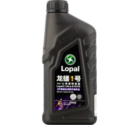 Изображение товара Моторное масло Lopal 1 Ultra SYN FE SP 5W-30 (1л) LPL35953