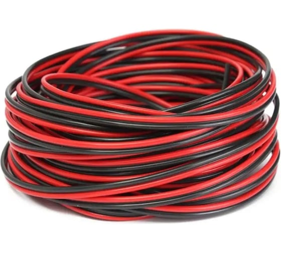 Изображение товара Кабель акустический DORI 2x0,25 мм 100м красно-чёрный, шт 1875