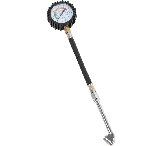 Изображение товара Манометр шин с гибким шлангом Крал 16 атм. 3182