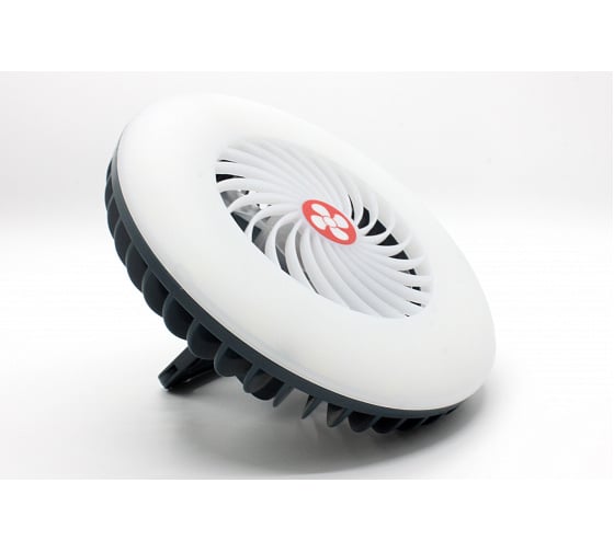 Изображение товара Фонарь кемпинговый Фарлайт аккумуляторный с вентилятором 450 лм 6500 К 2 уровня яркости на магните USB Фарла FAR002455