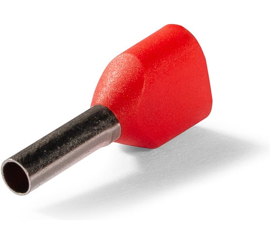 Изображение товара Наконечник штыревой втулочный изолированный КВТ НШВИ(2) 1, 0-8 серия ЕВРО 103245