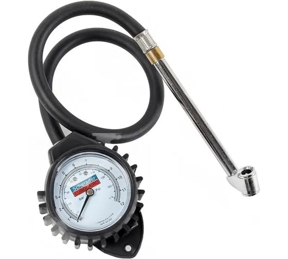 Изображение товара Манометр шин для грузовых автомобилей Крал со шлангом и удлинителем, 12 атм. 5272