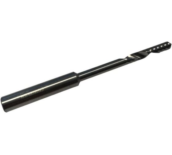 Изображение товара Фреза концевая спиральная по ПВХ ООО Галифакс 5x30/60x100x8 HM,Z1,90 град.,правая спираль (RH) 7530608