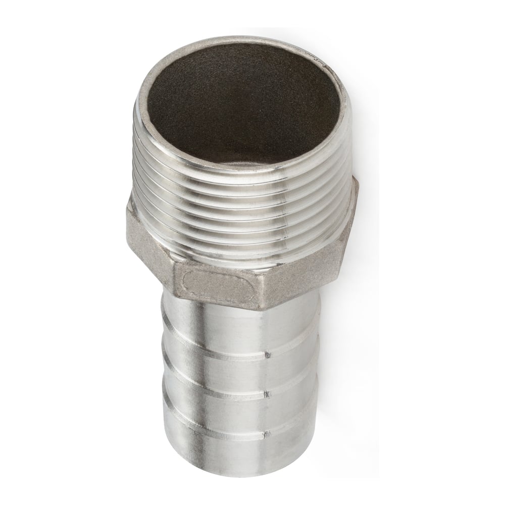 Изображение товара Ниппель TITAN LOCK для шланга нержавеющий 19 мм TL100HTM19