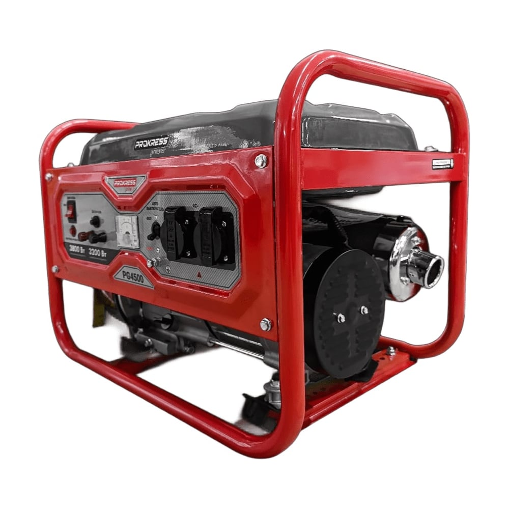Изображение товара Бензиновый генератор PROKRESSPOWER PG 4500 3,2/3.8 кВт бак 15 л стационарный