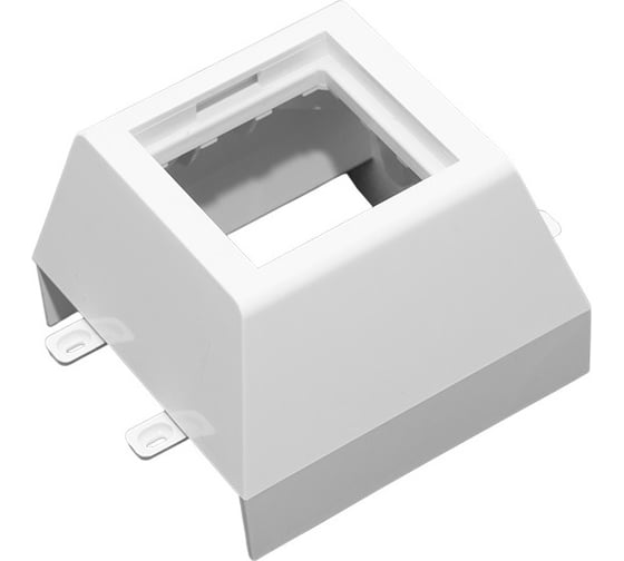 Изображение товара Рамка Legrand Mosaic - для мини-плинтусов DLPlus 60х16/20 - на 2 модуля - белый 30377